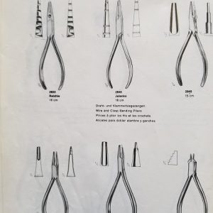 Orthodontics & Prosthetics Pliers